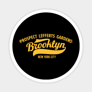 Prospect Lefferts Gardens baseball Design - Brooklyn, New York Magnet